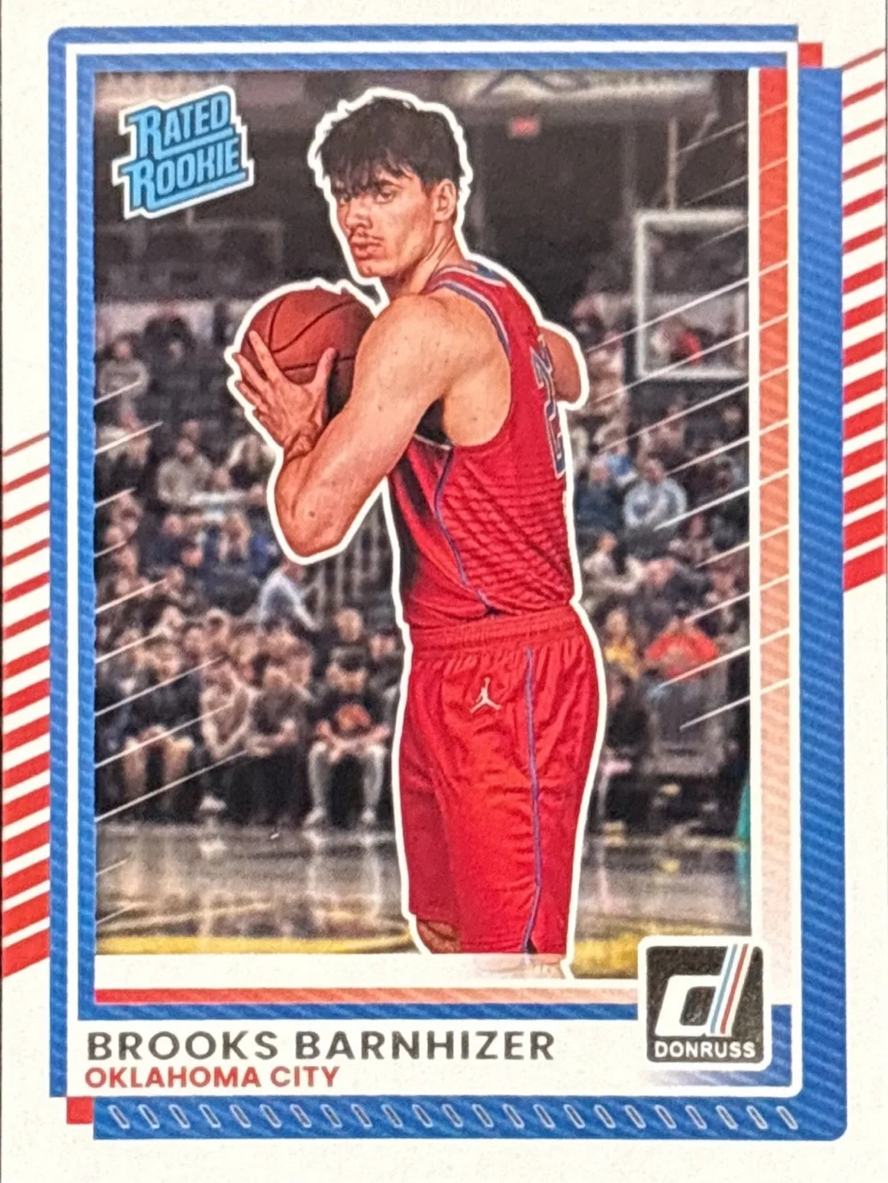 Panini Donruss Brooks Barnhizer Rated Rookie Basketball Trading Card